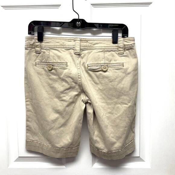 Aeropostal Shorts, Tan Chino Bermuda Length, Junior's Size 5/6 - Picture 2 of 4
